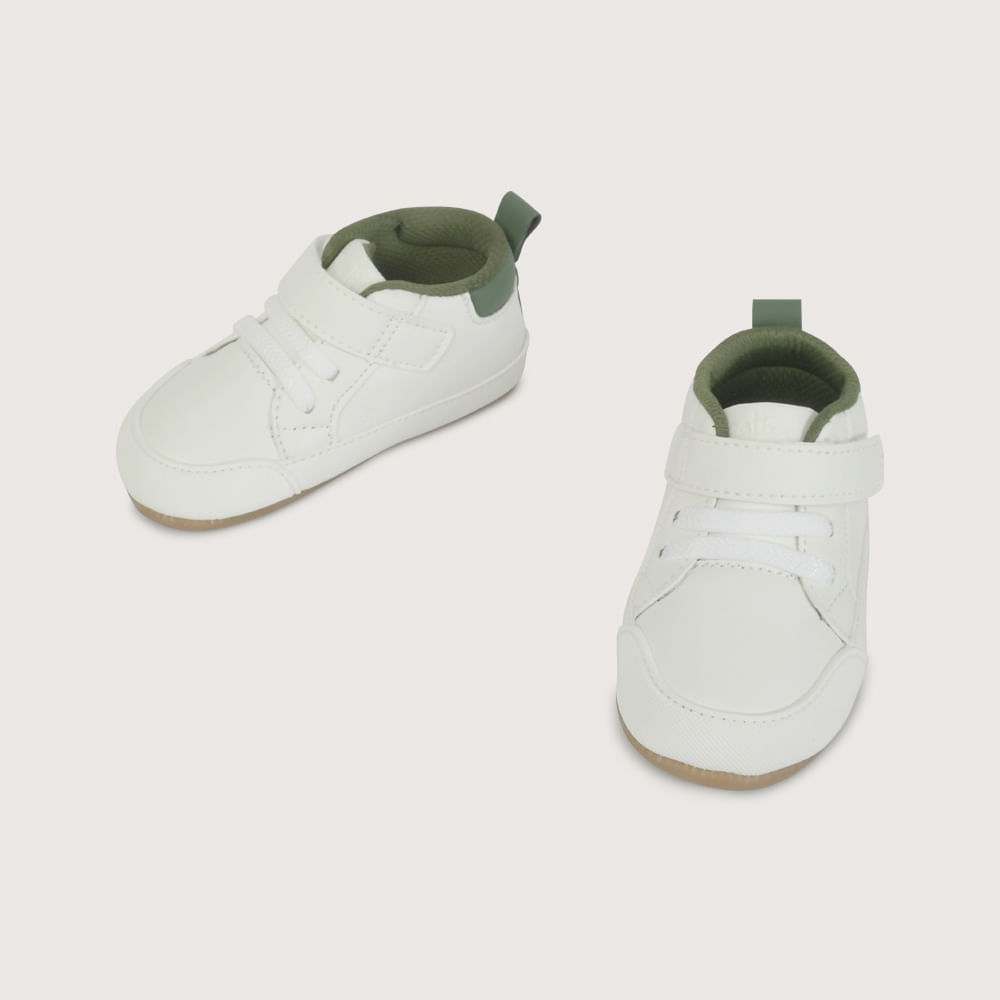 ZAPATILLA ULTRA FLEXIBLE BLANCA DE NIÑO OPALINE - 4