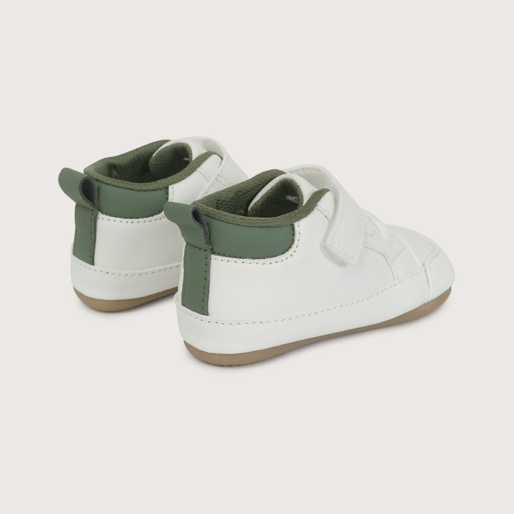 ZAPATILLA ULTRA FLEXIBLE BLANCA DE NIÑO OPALINE - 5