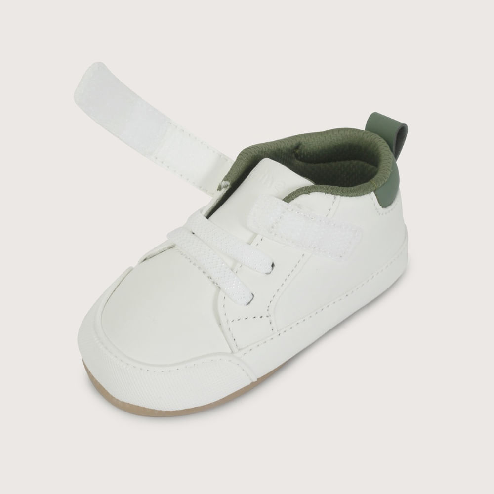 ZAPATILLA ULTRA FLEXIBLE BLANCA DE NIÑO OPALINE - 6