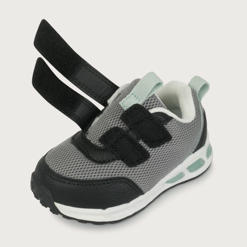 ZAPATILLA LUZ NEGRA DE NIÑO OPALINE - 6