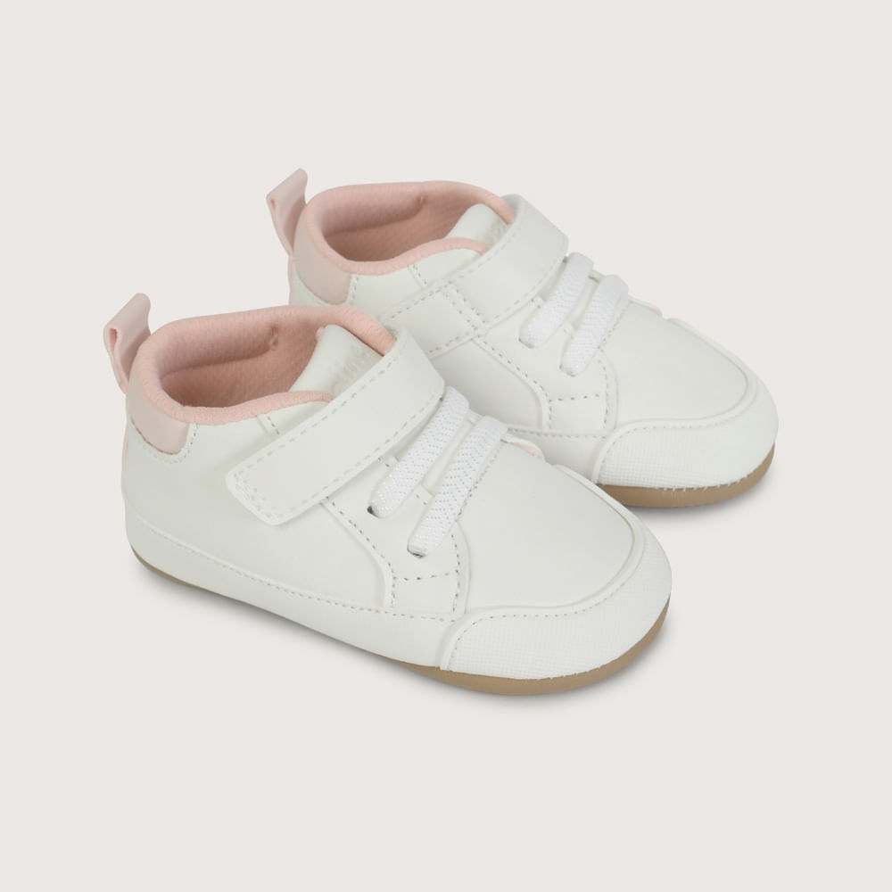ZAPATILLA ULTRA FLEXIBLE BLANCA DE NIÑA OPALINE - 1