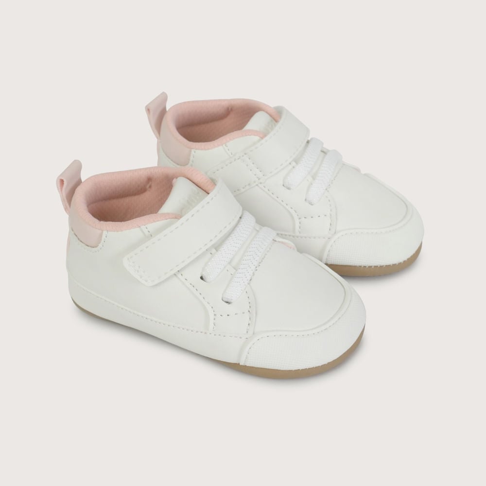 ZAPATILLA ULTRA FLEXIBLE BLANCA DE NIÑA OPALINE - 1