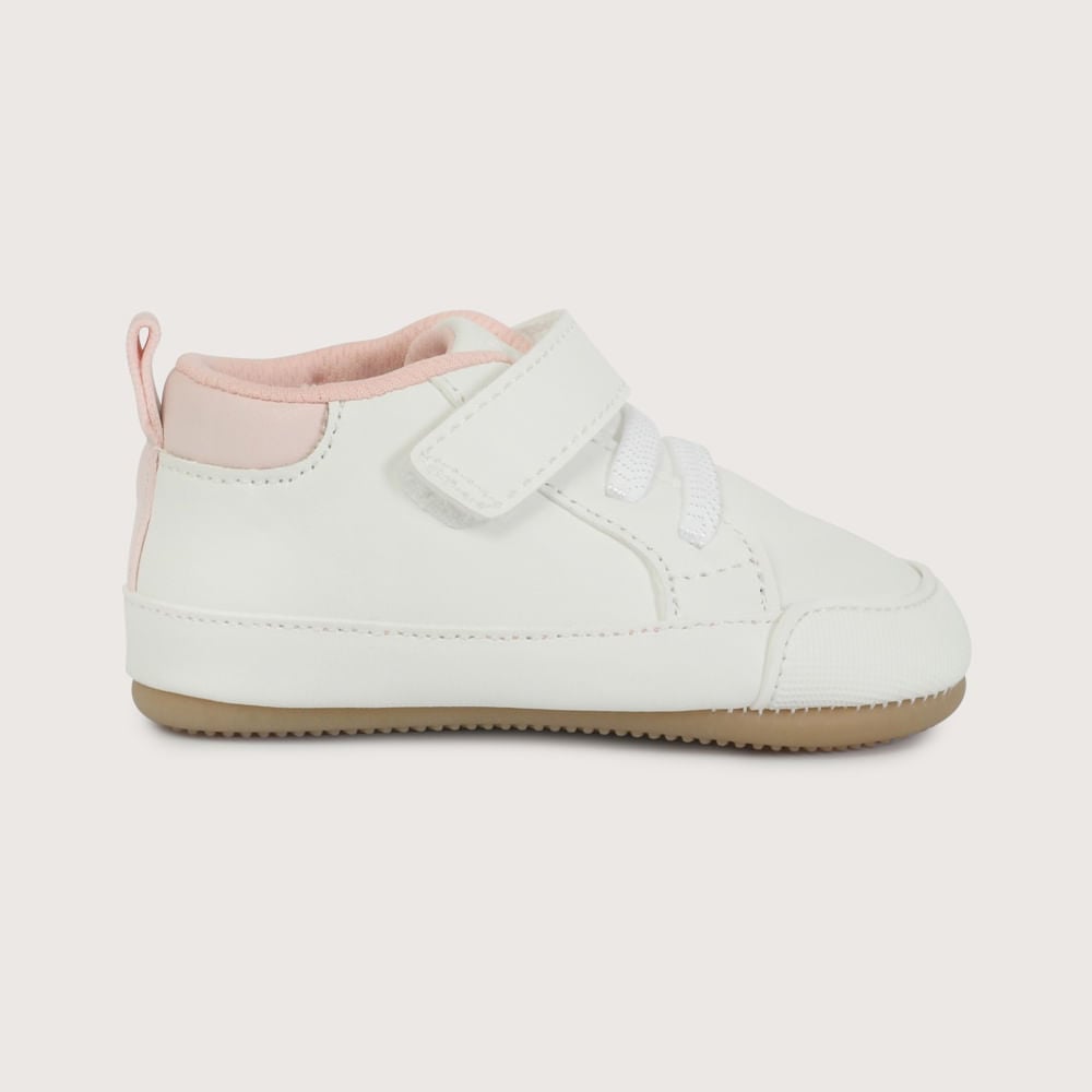ZAPATILLA ULTRA FLEXIBLE BLANCA DE NIÑA OPALINE - 2