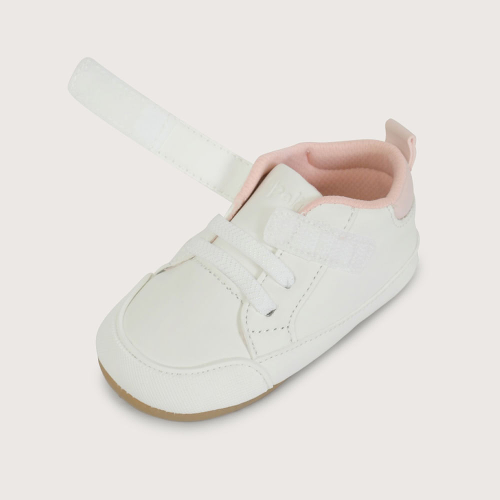 ZAPATILLA ULTRA FLEXIBLE BLANCA DE NIÑA OPALINE - 6