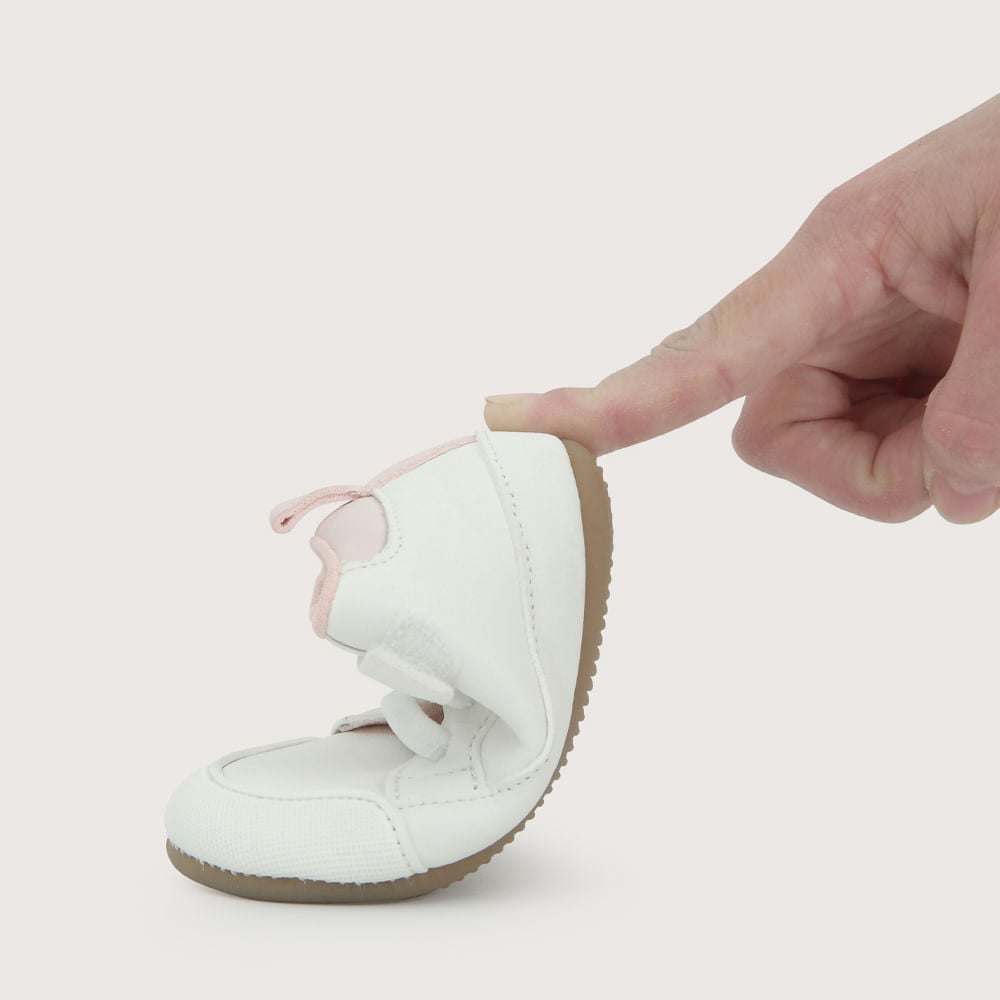 ZAPATILLA ULTRA FLEXIBLE BLANCA DE NIÑA OPALINE - 7