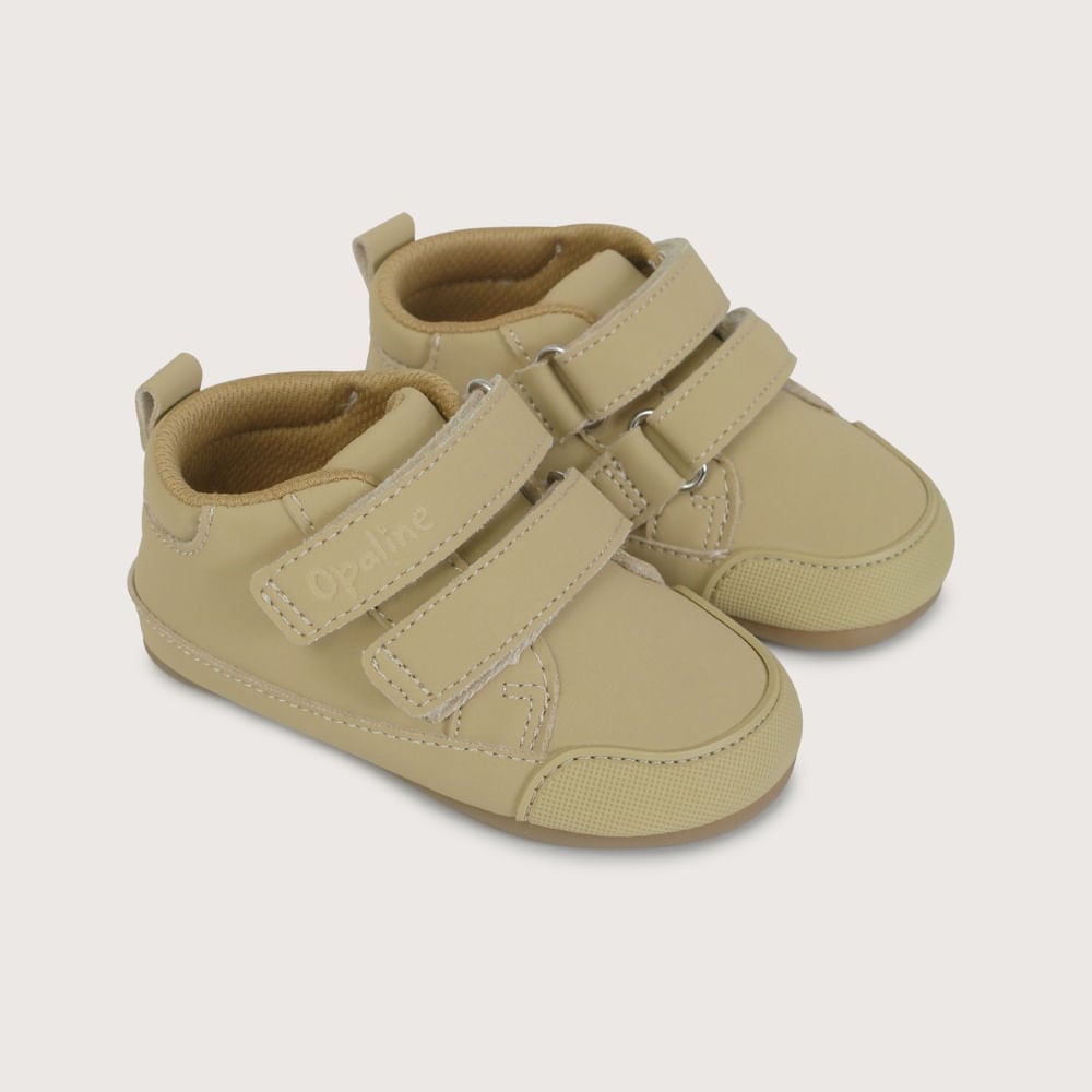 ZAPATILLA ULTRA FLEXIBLE CAFE  DE NIÑO OPALINE - 1
