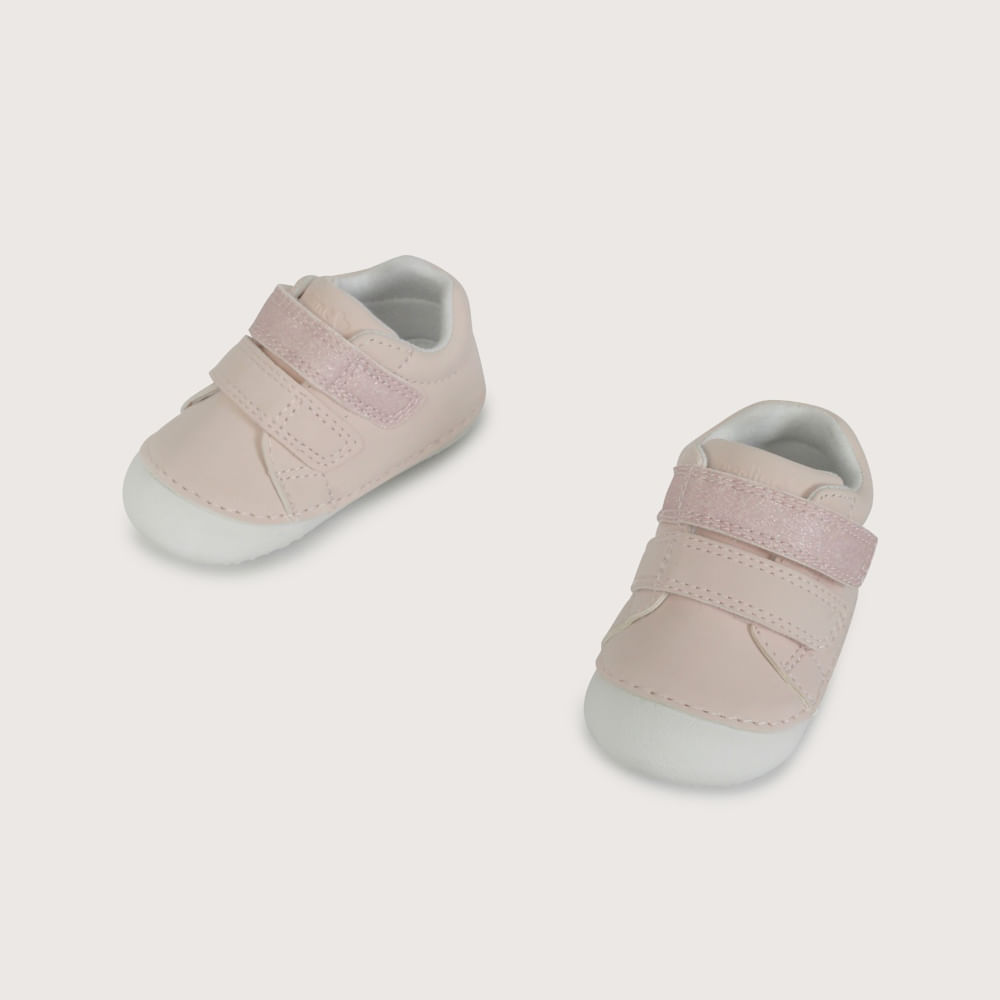 ZAPATILLA GATEADOR ROSADA DE NIÑA OPALINE - 4