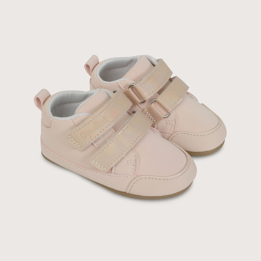 ZAPATILLA ULTRA FLEXIBLE ROSADA DE NIÑA OPALINE - 1