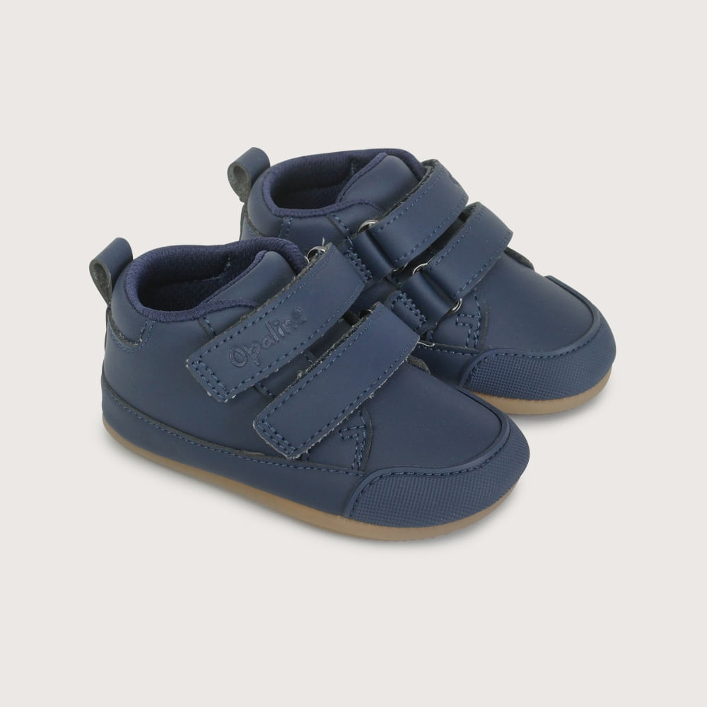 ZAPATILLA ULTRA FLEXIBLE AZUL DE NIÑO OPALINE - 1