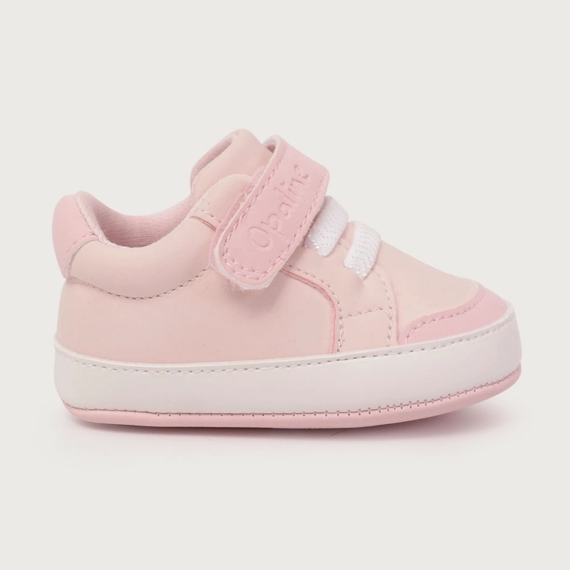 ZAPATILLA BEBE ROSADA DE NIÑA OPALINE - 2