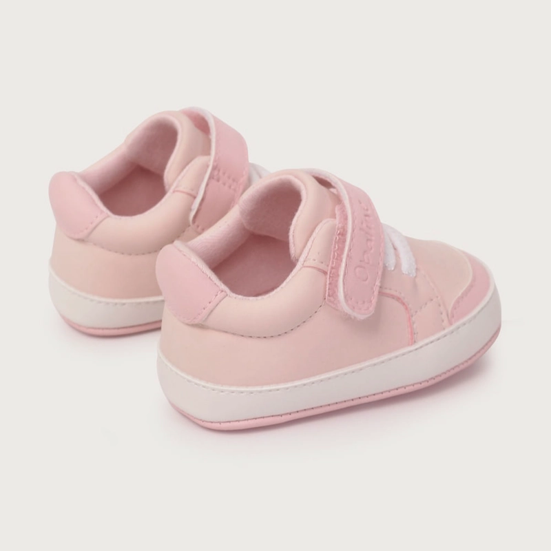 ZAPATILLA BEBE ROSADA DE NIÑA OPALINE - 5