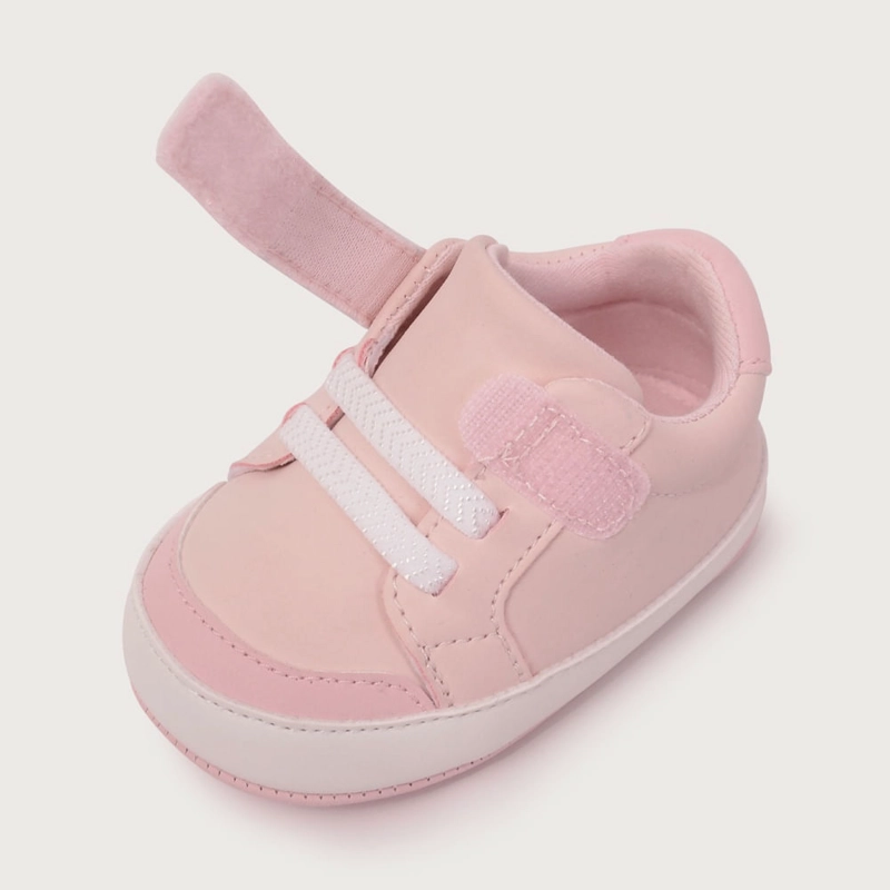 ZAPATILLA BEBE ROSADA DE NIÑA OPALINE - 6