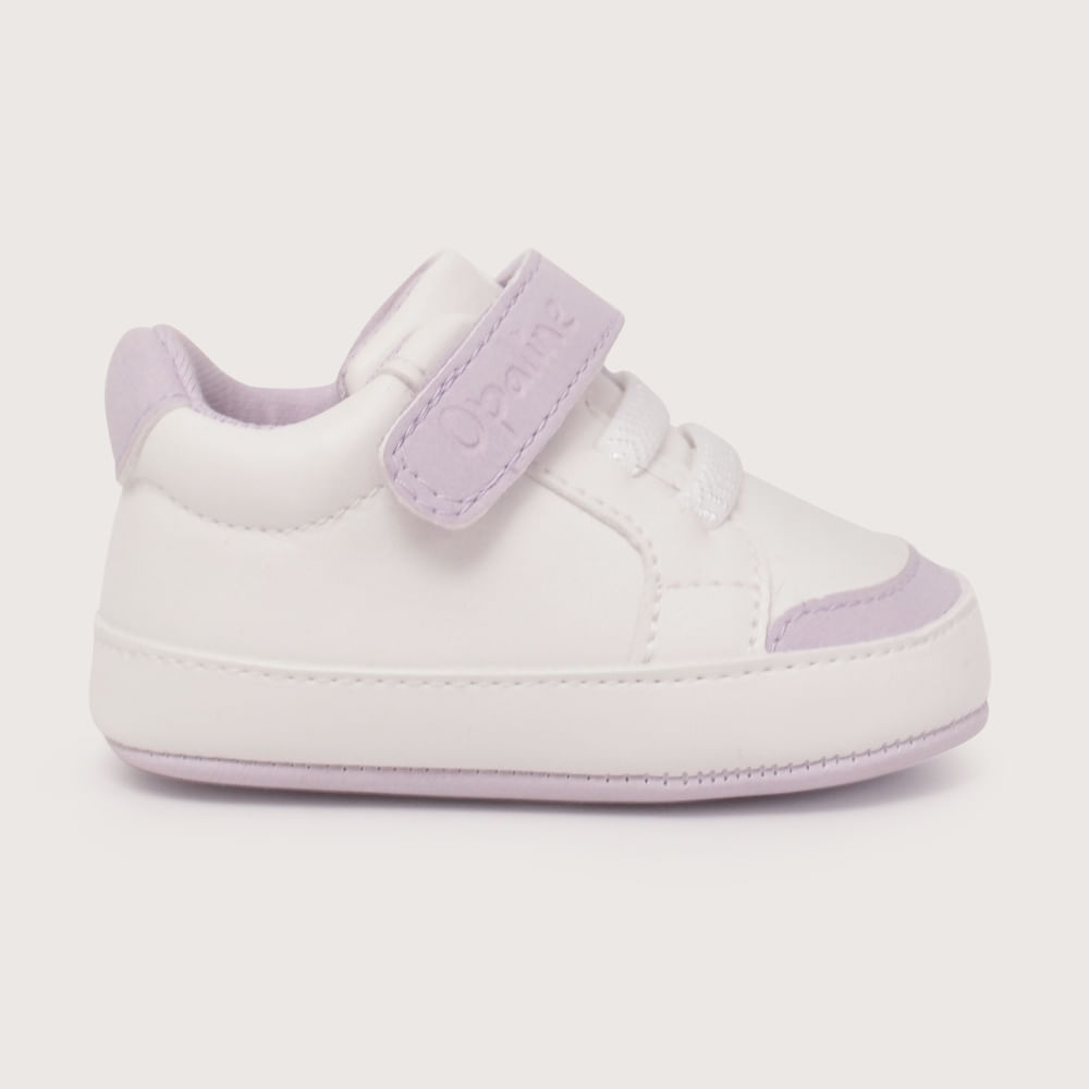 ZAPATILLA BEBE  BLANCA DE NIÑA OPALINE - 2