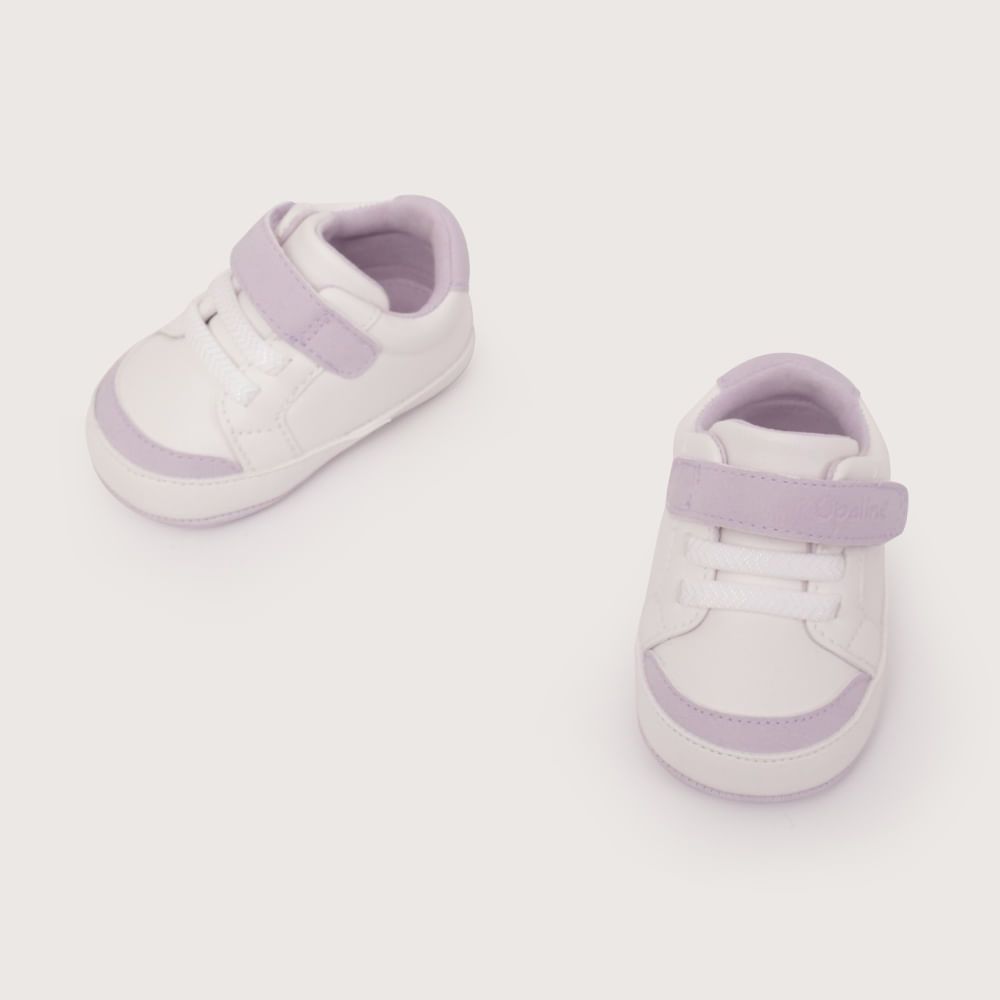 ZAPATILLA BEBE  BLANCA DE NIÑA OPALINE - 4