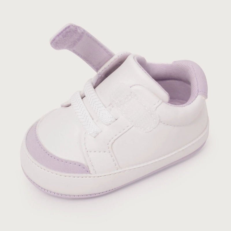 ZAPATILLA BEBE BLANCA DE NIÑA OPALINE - 6