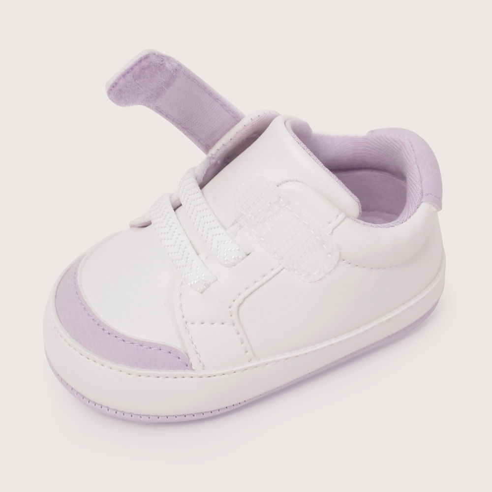 ZAPATILLA BEBE  BLANCA DE NIÑA OPALINE - 6
