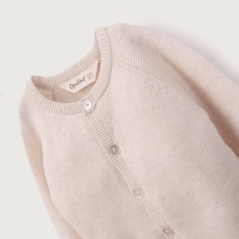 CHALECO BEIGE DE BEBE UNISEX OPALINE - 8