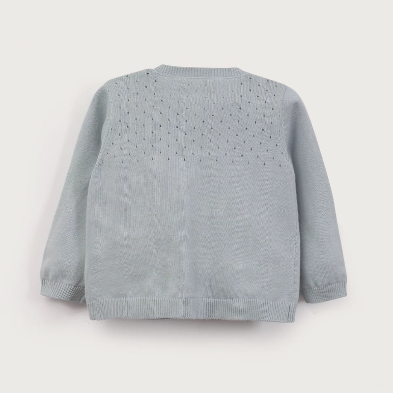 CHALECO VERDE DE NIÑA OPALINE - 6