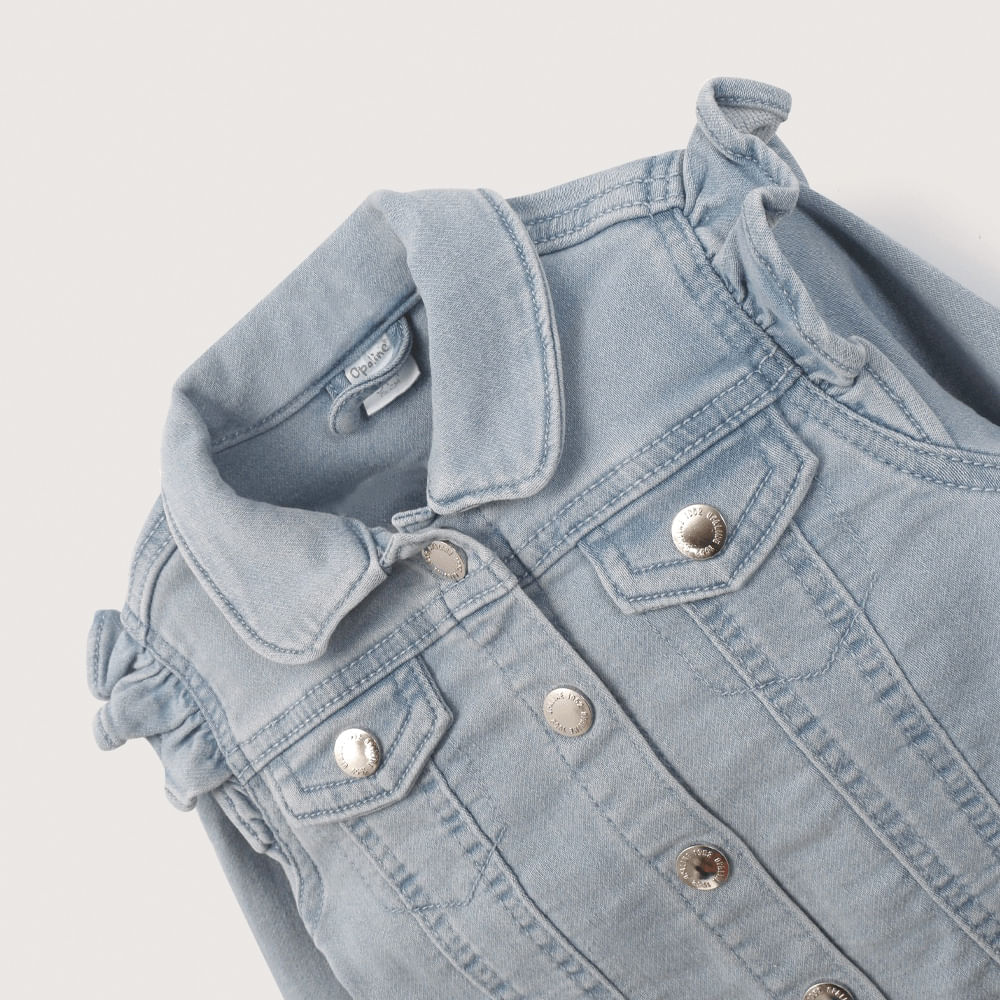 CHAQUETA DE JEANS DE NIÑA OPALINE - 8