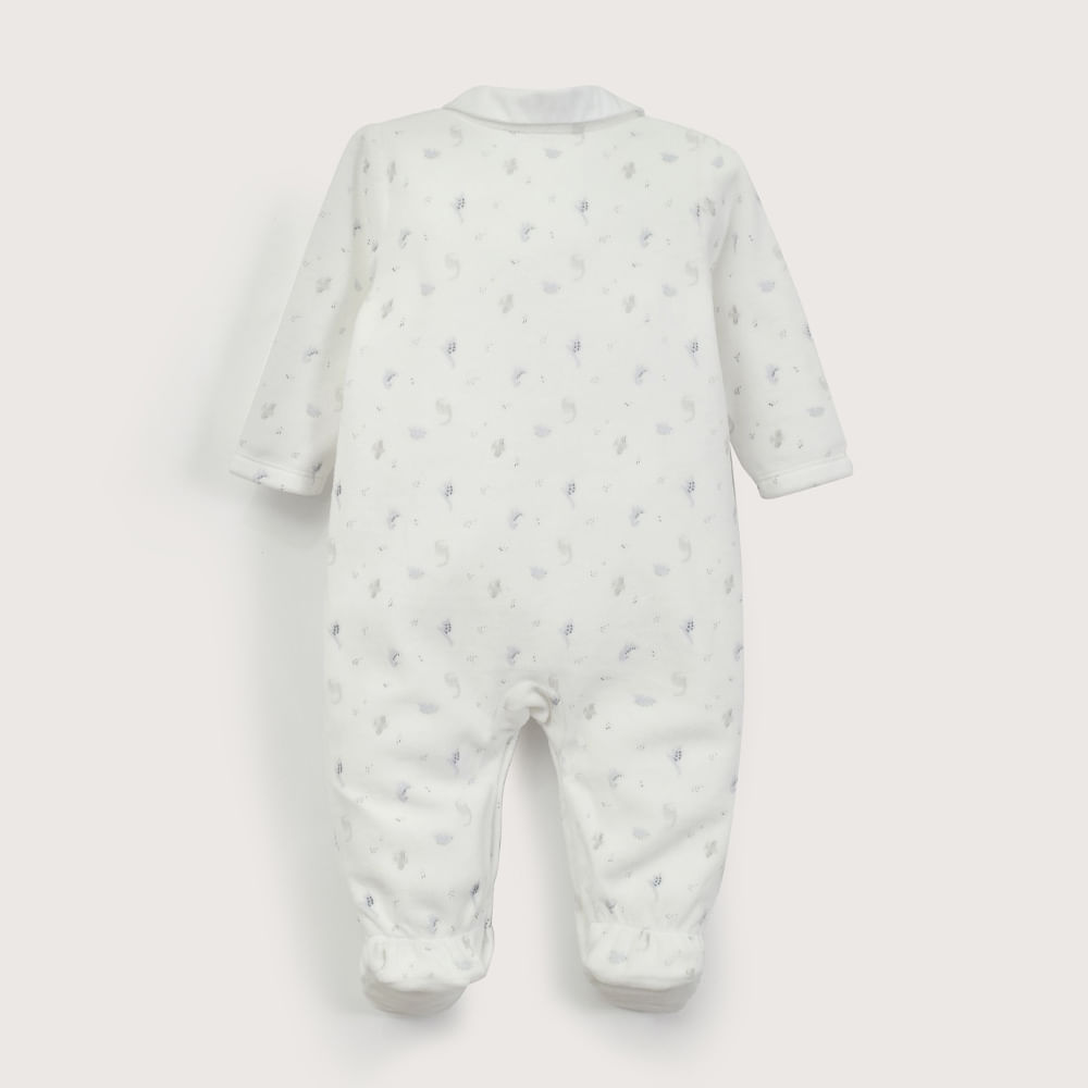 OSITO PLUSH BLANCO DE BEBE  NIÑO OPALINE - 3