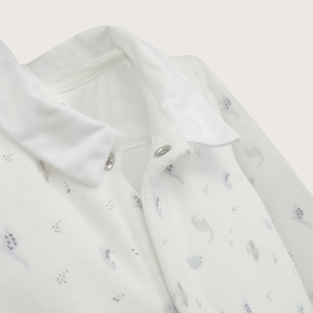 OSITO PLUSH BLANCO DE BEBE  NIÑO OPALINE - 5