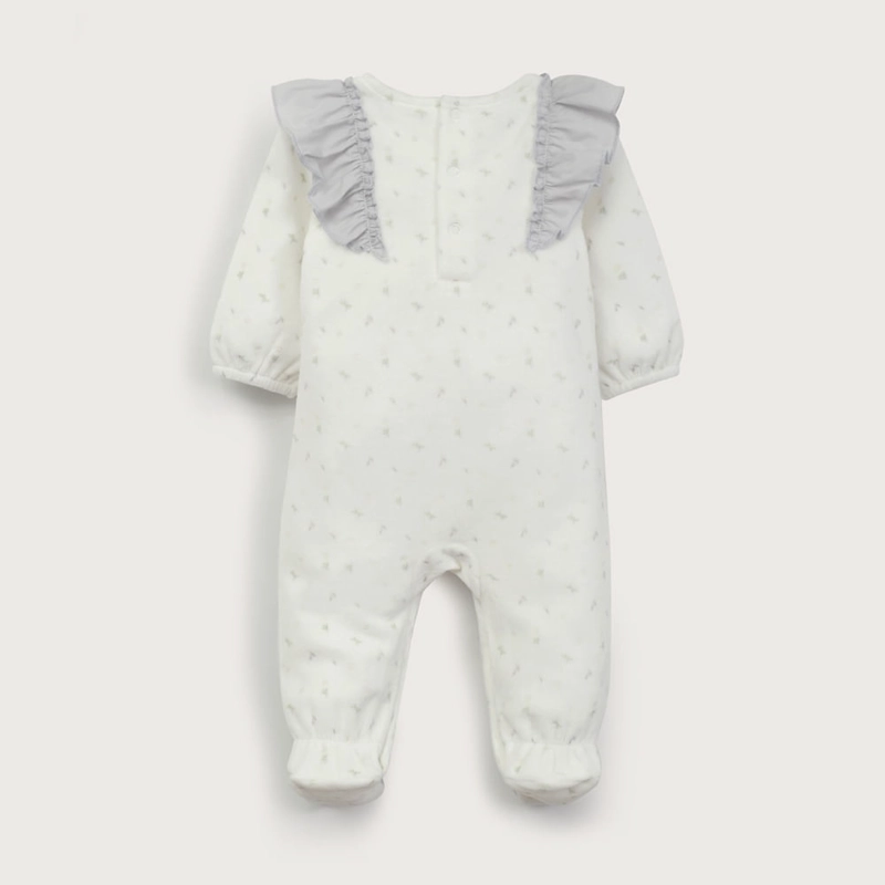 OSITO BLANCO ESTAMPADO DE BEBE  NIÑA OPALINE - 5