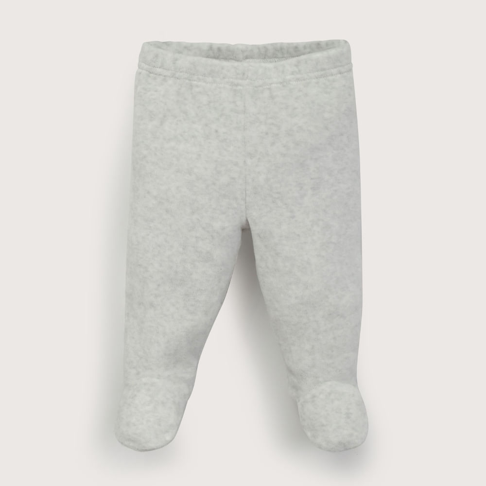 CONJUNTO PLUSH GRIS DE BEBE  NIÑO OPALINE - 4