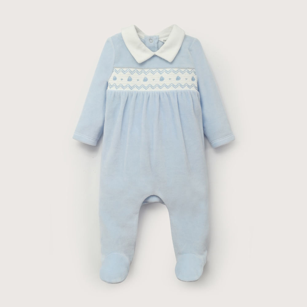 OSITO CELESTE DE BEBE  NIÑO OPALINE - 2