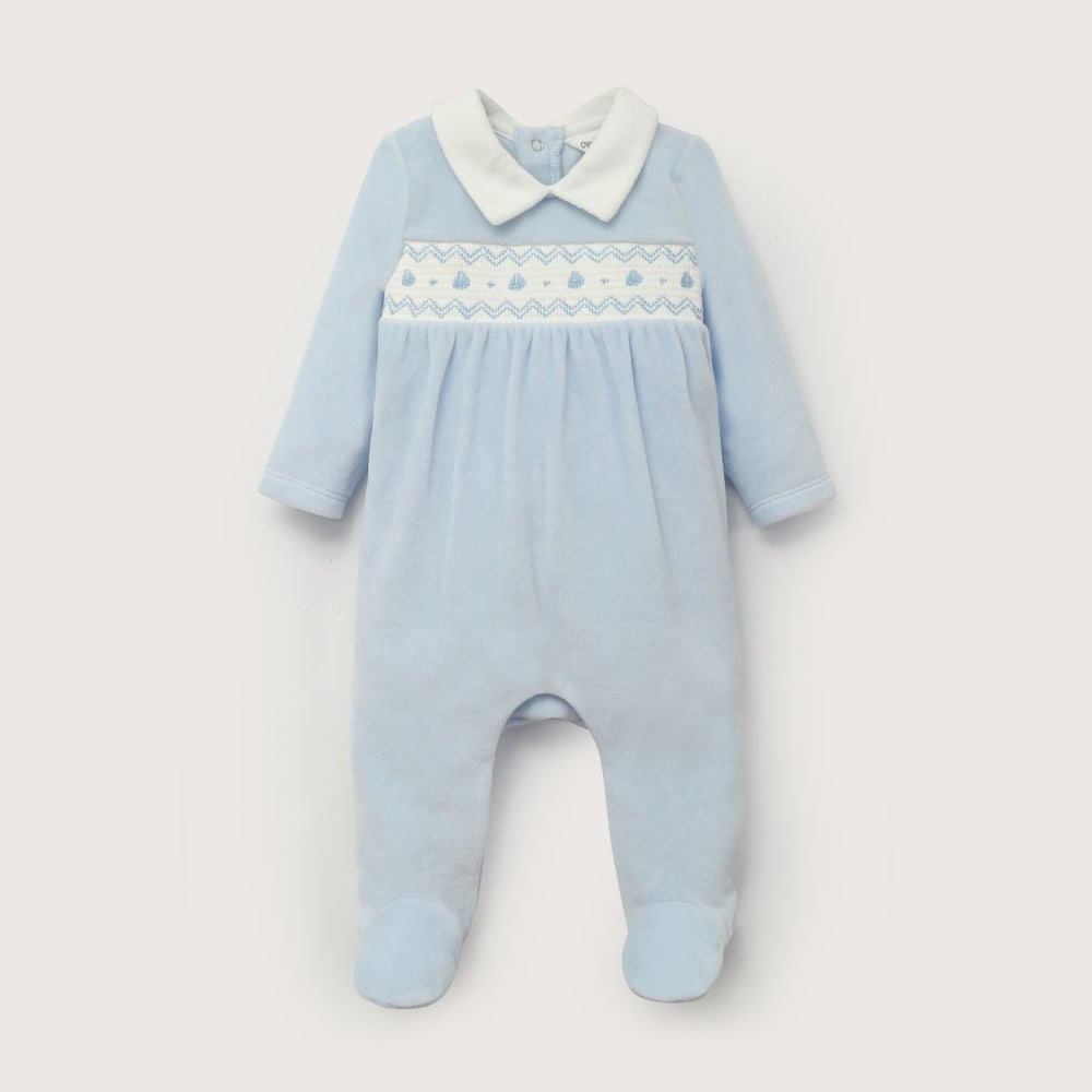 OSITO CELESTE DE BEBE  NIÑO OPALINE - 2
