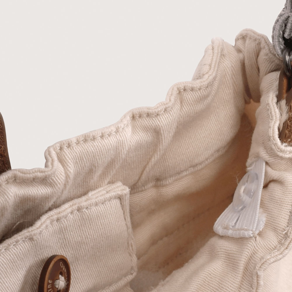 PANTALON CON SUSPENSORES BEIGE DE NIÑO OPALINE - 4