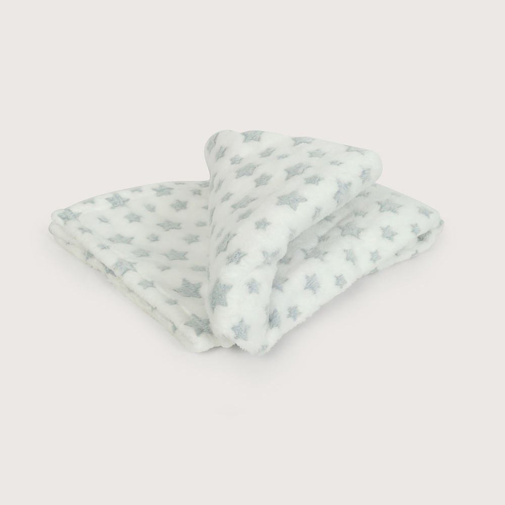 MANTA DE BEBE AZUL OPALINE - 4