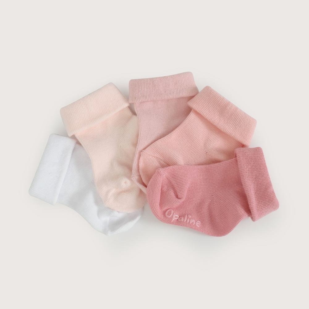 PACK DE 5 CALCETINES DE REGALO NIÑA OPALINE - 8
