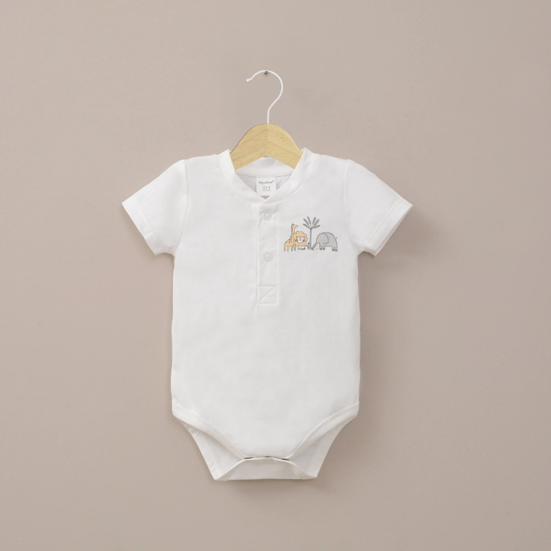 BODY BLANCO CON ESTAMPADO DE BEBE NIÑO OPALINE - 1