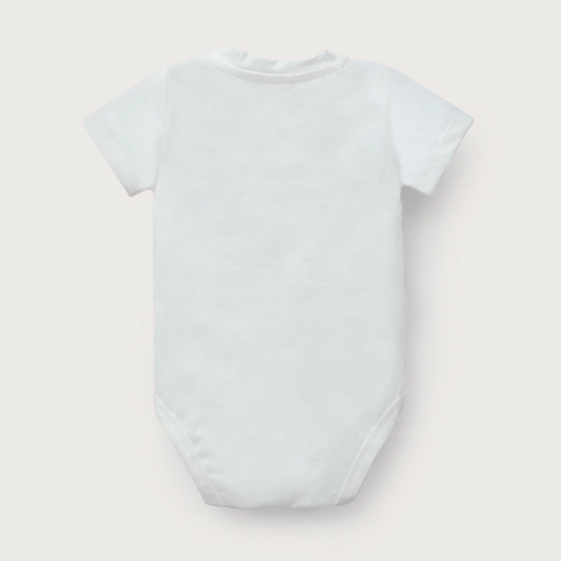 BODY BLANCO CON ESTAMPADO DE BEBE NIÑO OPALINE - 3