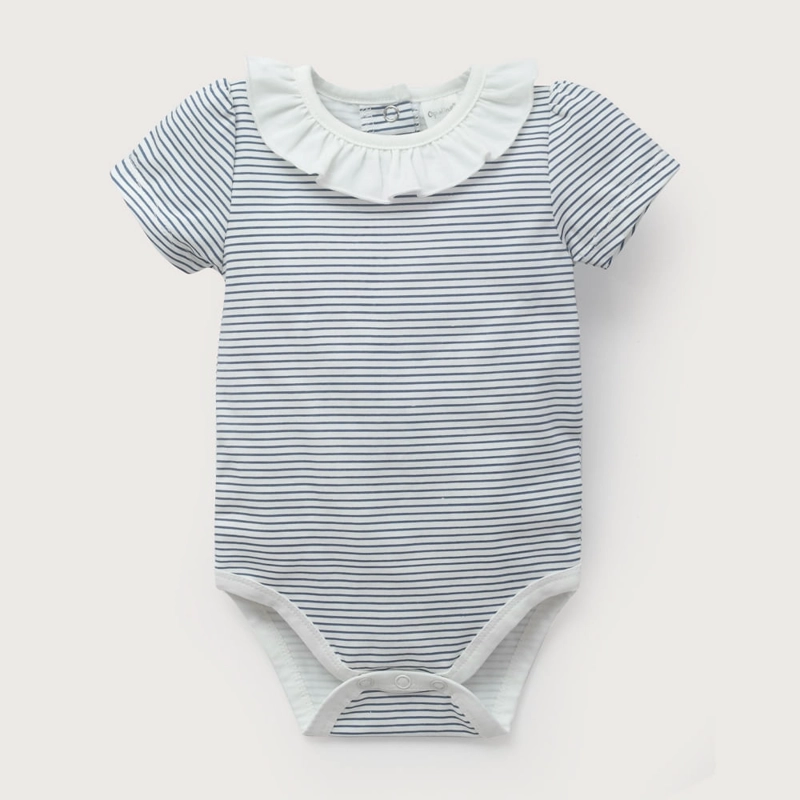 BODY RAYAS BLANCO DE BEBE  NIÑA OPALINE - 2