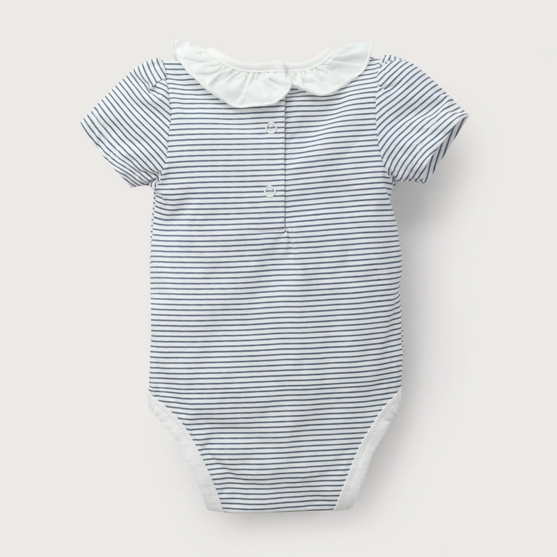 BODY RAYAS BLANCO DE BEBE  NIÑA OPALINE - 3