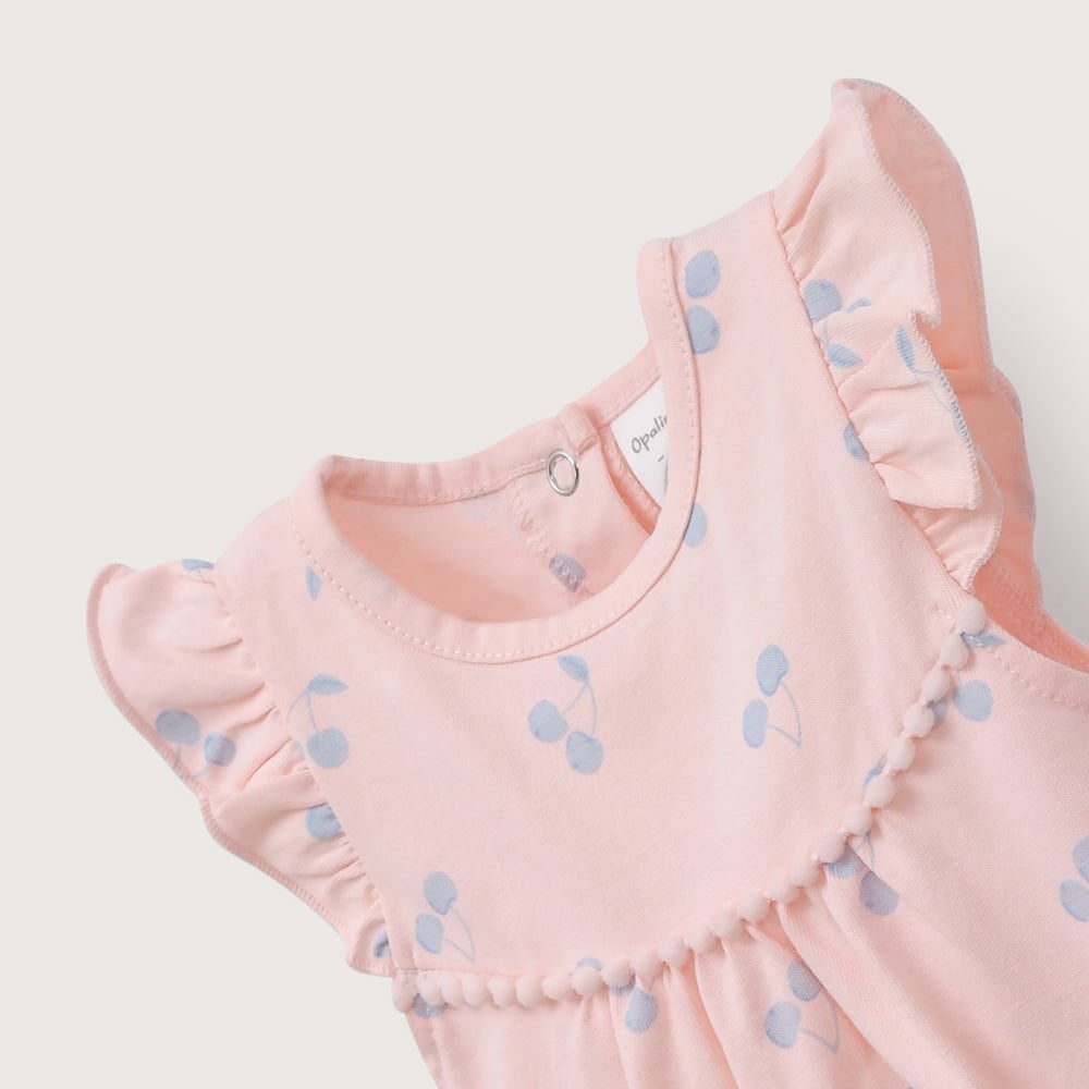BOMBACHO VUELITOS ROSADO DE BEBE  NIÑA OPALINE - 4