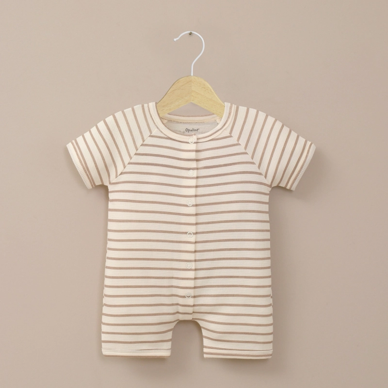 BOMBACHO WAFFLE ESTAMPADO BEIGE DE BEBE  NIÑO OPALINE - 1