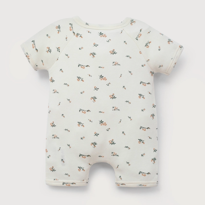 BOMBACHO WAFFLE ESTAMPADO BLANCO DE BEBE  NIÑA OPALINE - 3