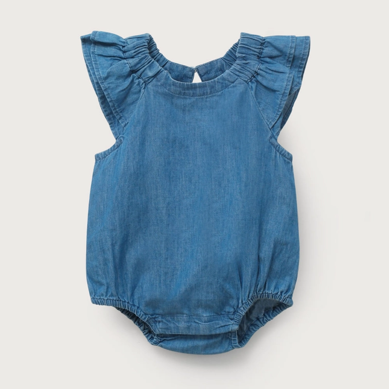 BOMBACHO DENIM DE BEBE  NIÑA OPALINE - 2