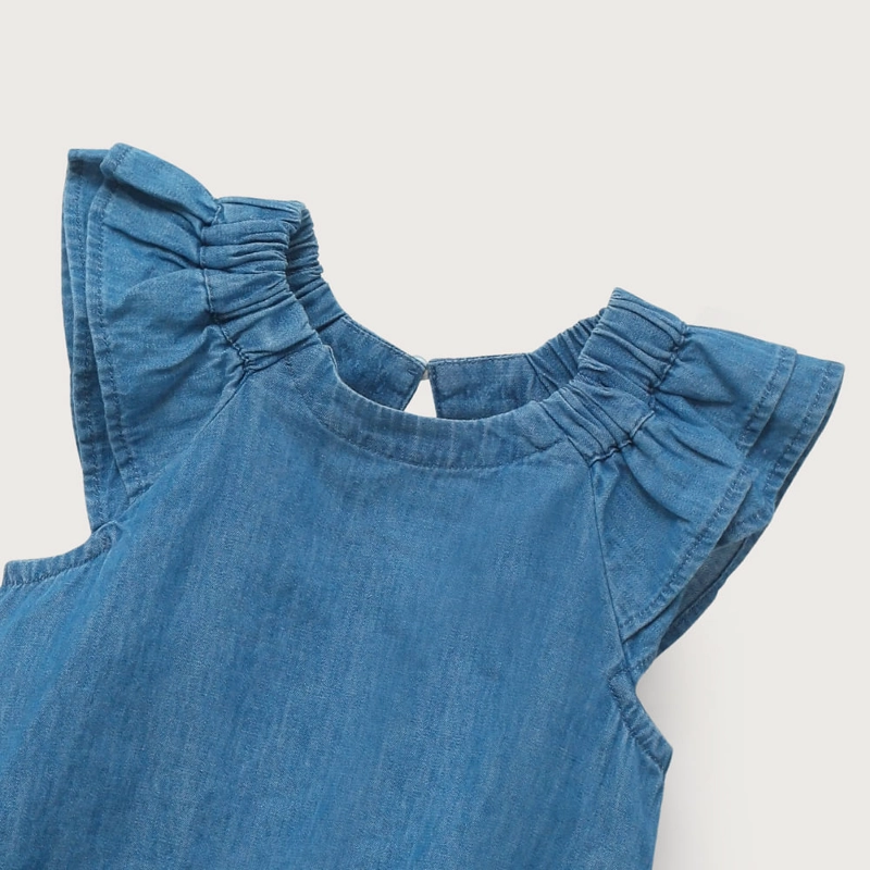 BOMBACHO DENIM DE BEBE  NIÑA OPALINE - 4