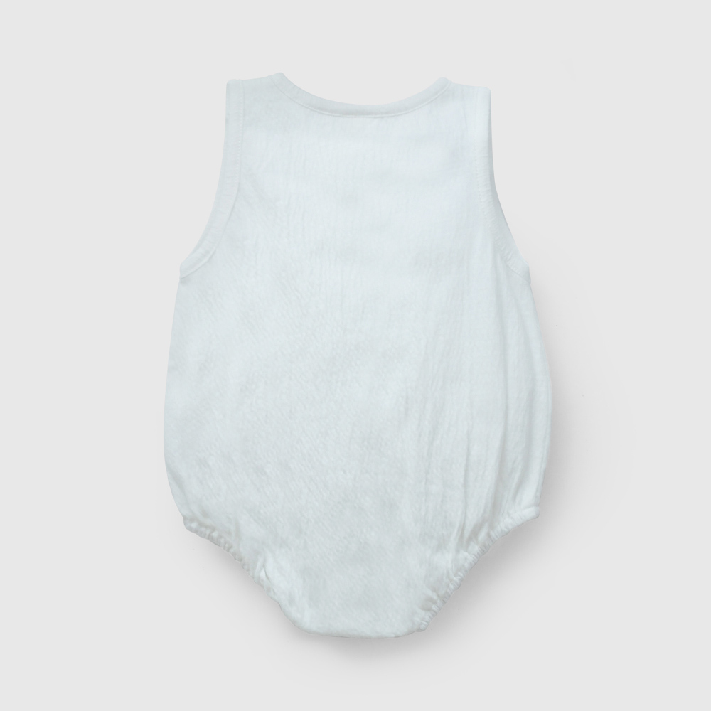 BOMBACHO BLANCO DE BEBE  NIÑA OPALINE - 3