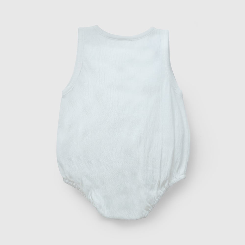BOMBACHO BLANCO DE BEBE  NIÑA OPALINE - 3
