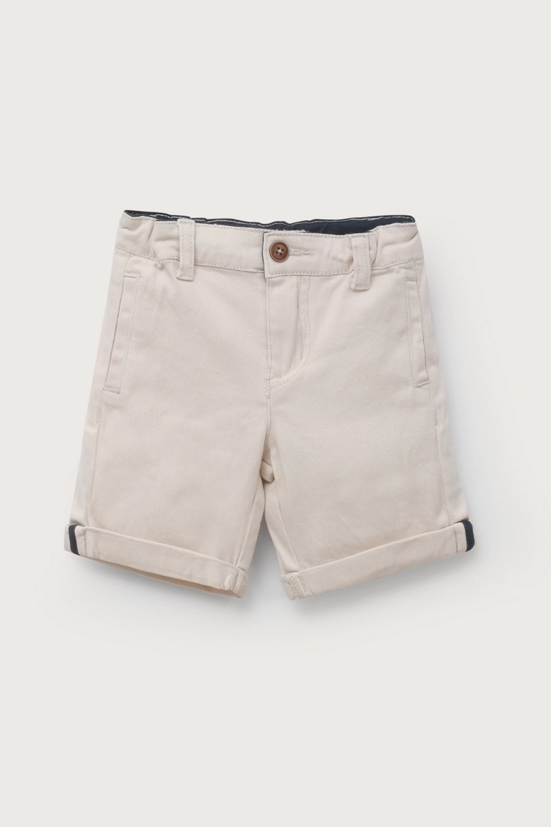 BERMUDA BEIGE DE NIÑO OPALINE - 5