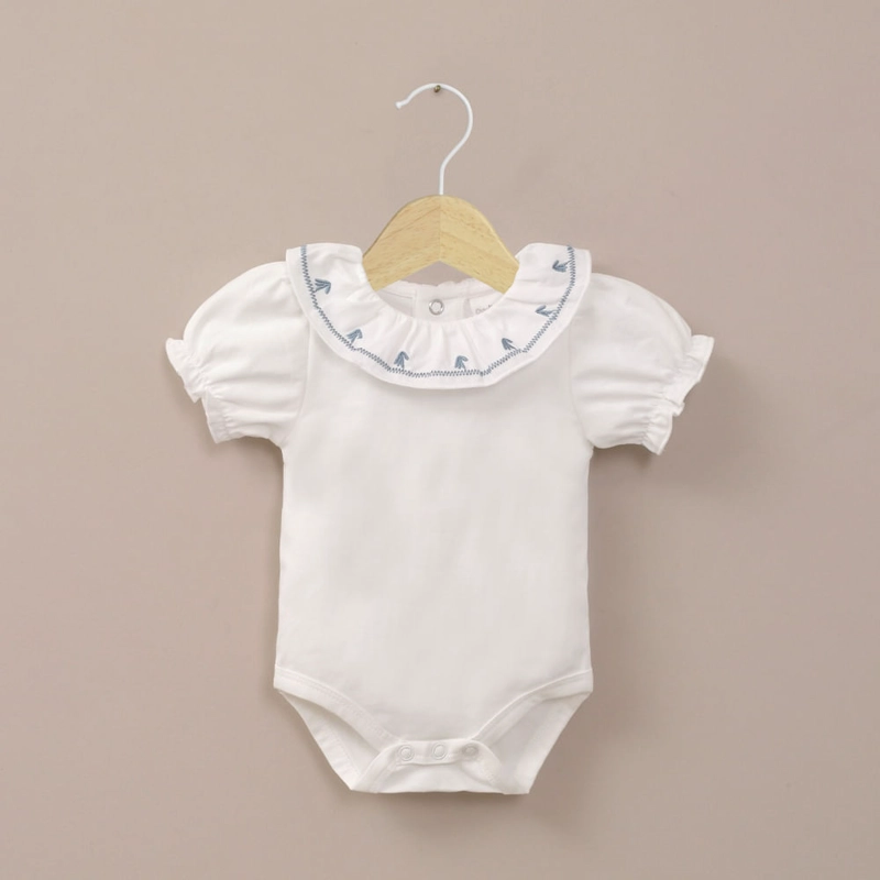 BODY BLANCO DE BEBE  NIÑA OPALINE - 1