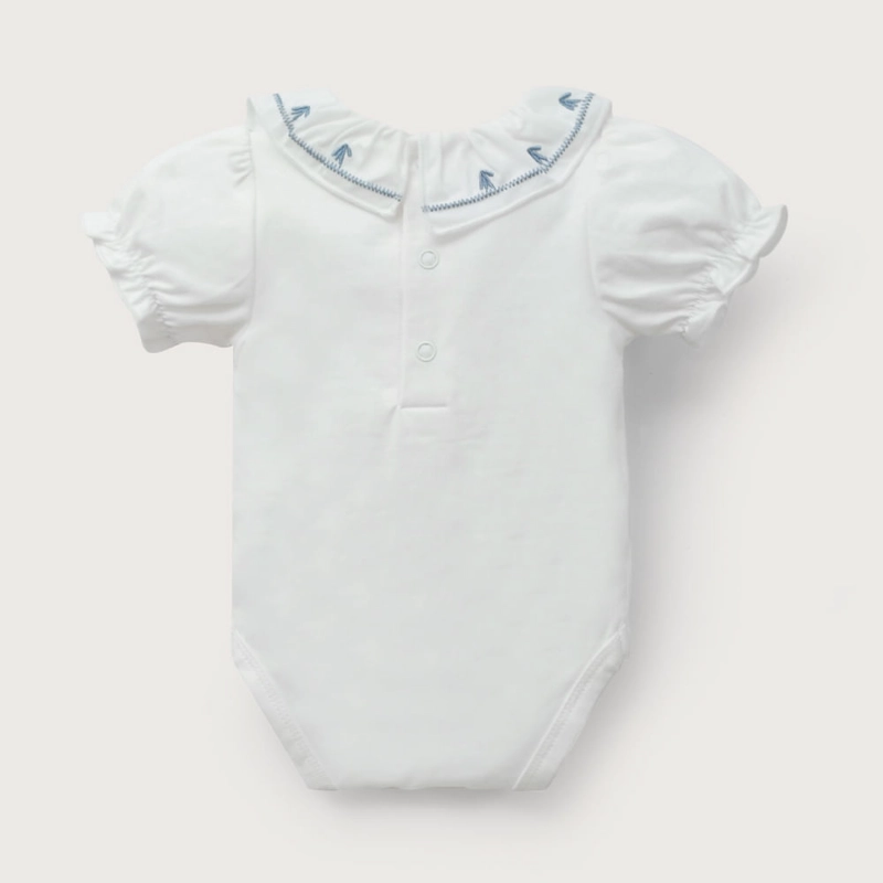 BODY BLANCO DE BEBE  NIÑA OPALINE - 3