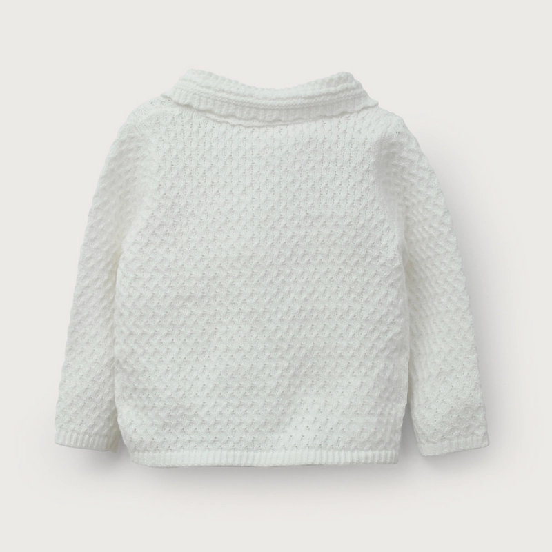 CHALECO CREMA DE NIÑA OPALINE - 3