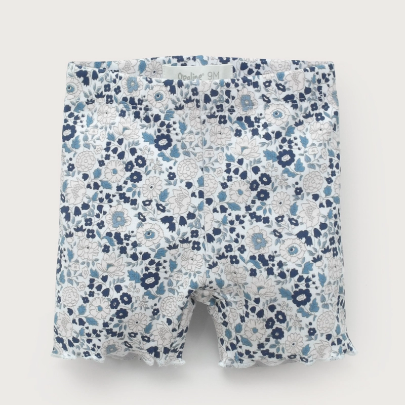 CONJUNTO CALZA Y POLERA BLANCA DE NIÑA OPALINE - 9