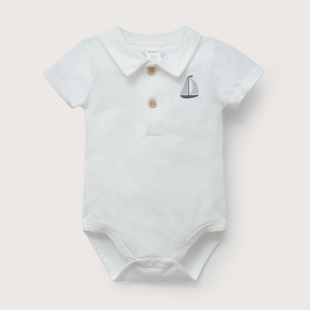 CONJUNTO BEIGE DE BEBE  NIÑO OPALINE - 4