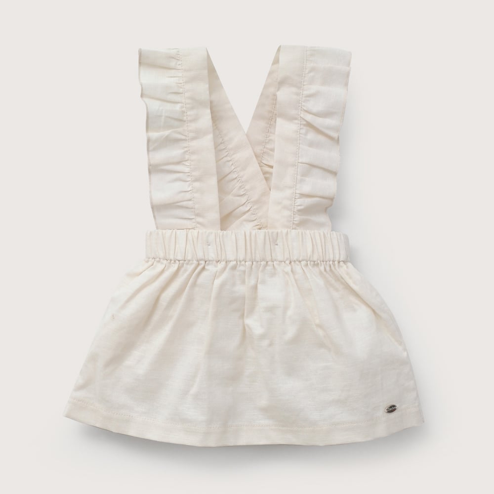 CONJUNTO BEIGE DE BEBE  NIÑA OPALINE - 3